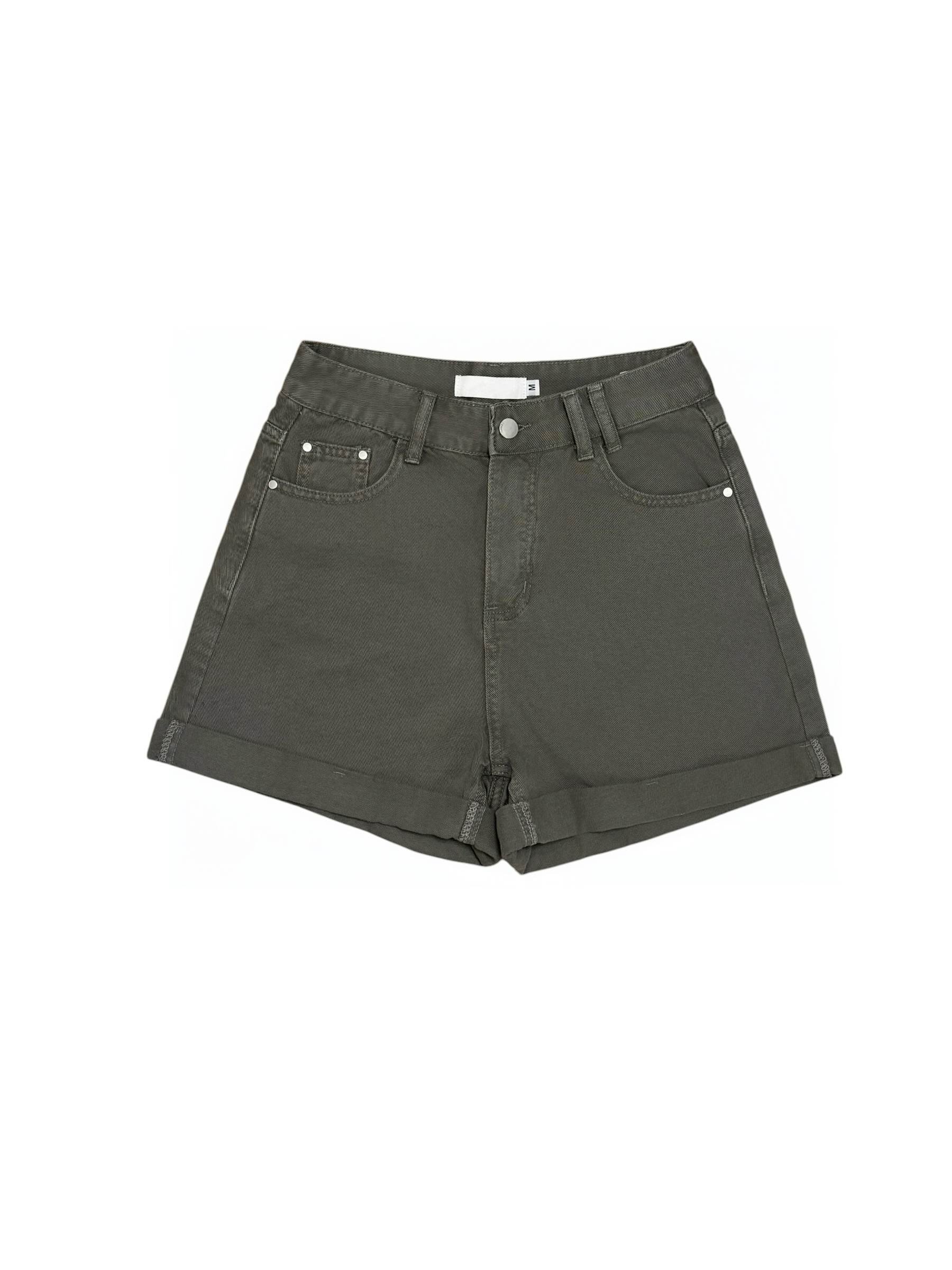 (당일발송-M) 마제 벨트 롤업 숏 팬츠 - 3color/2size
