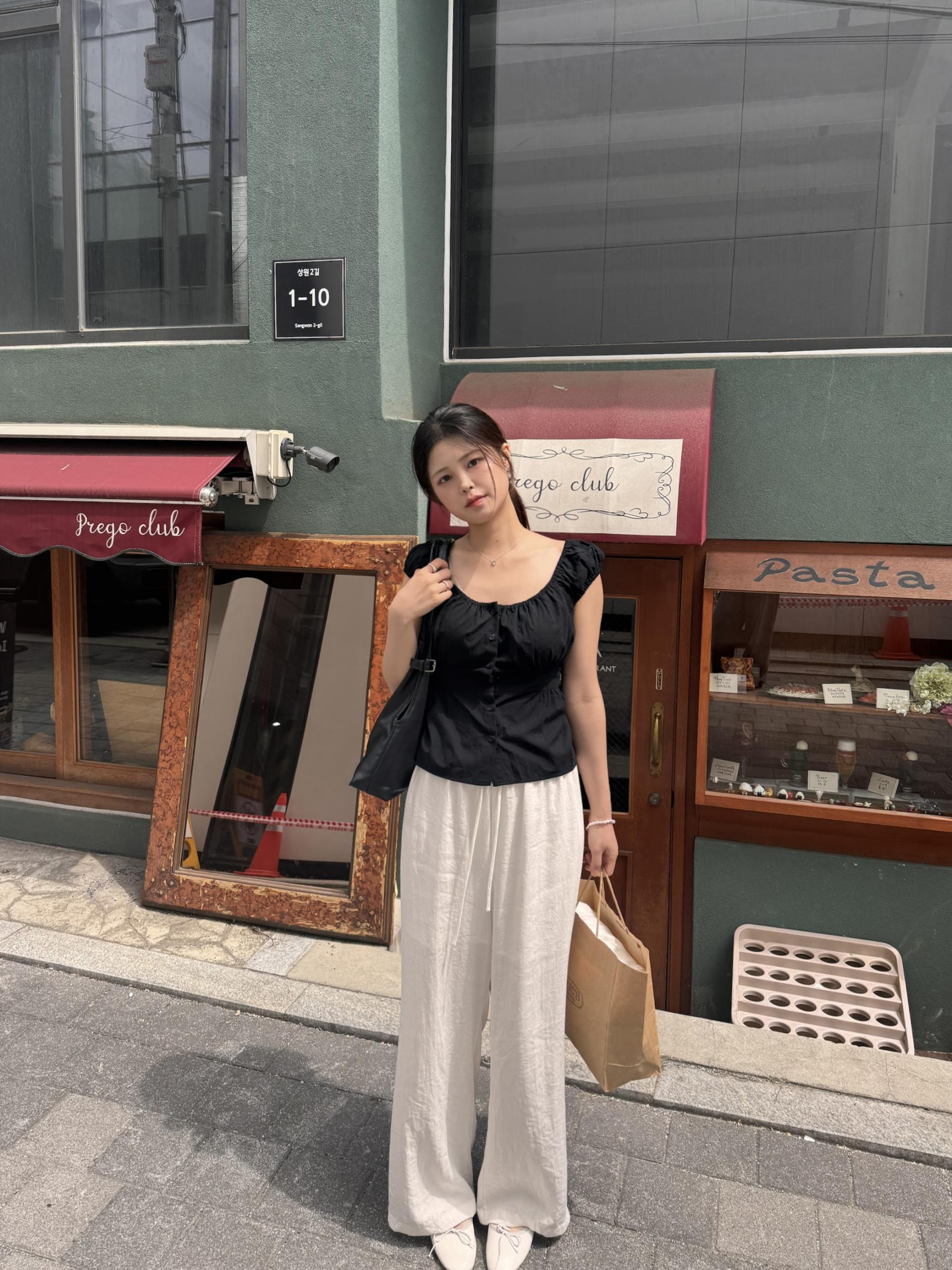 (당일발송) 호올스 밴딩 슬랙스 팬츠 - 2color