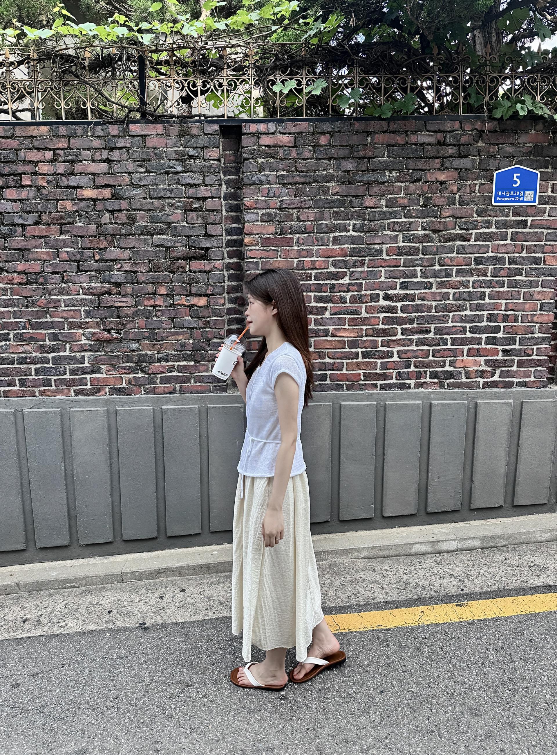 (당일발송) 안느 니트 반팔 가디건 - 3color