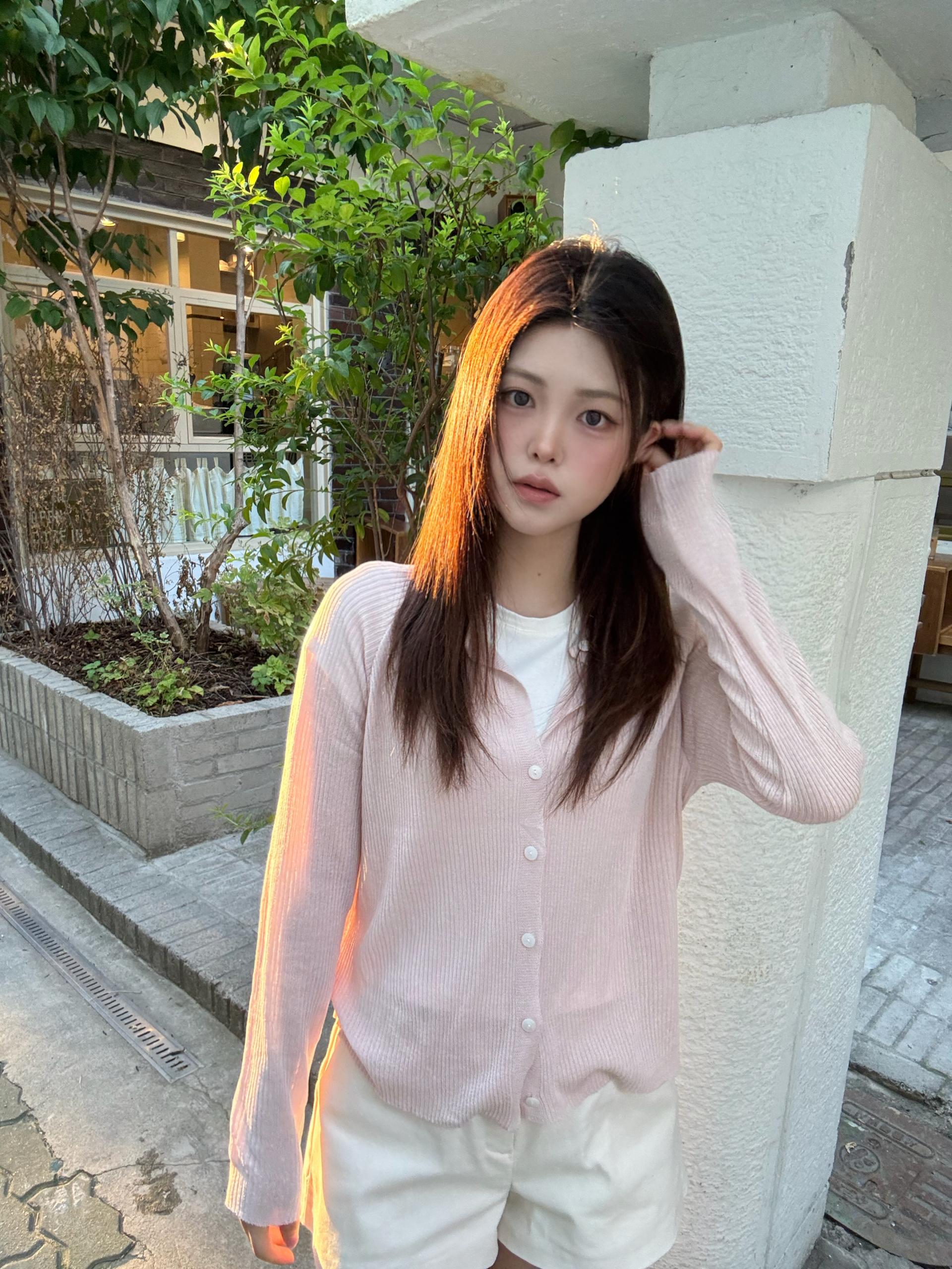 (당일발송) 데일리 썸머 니트 가디건 - 4color