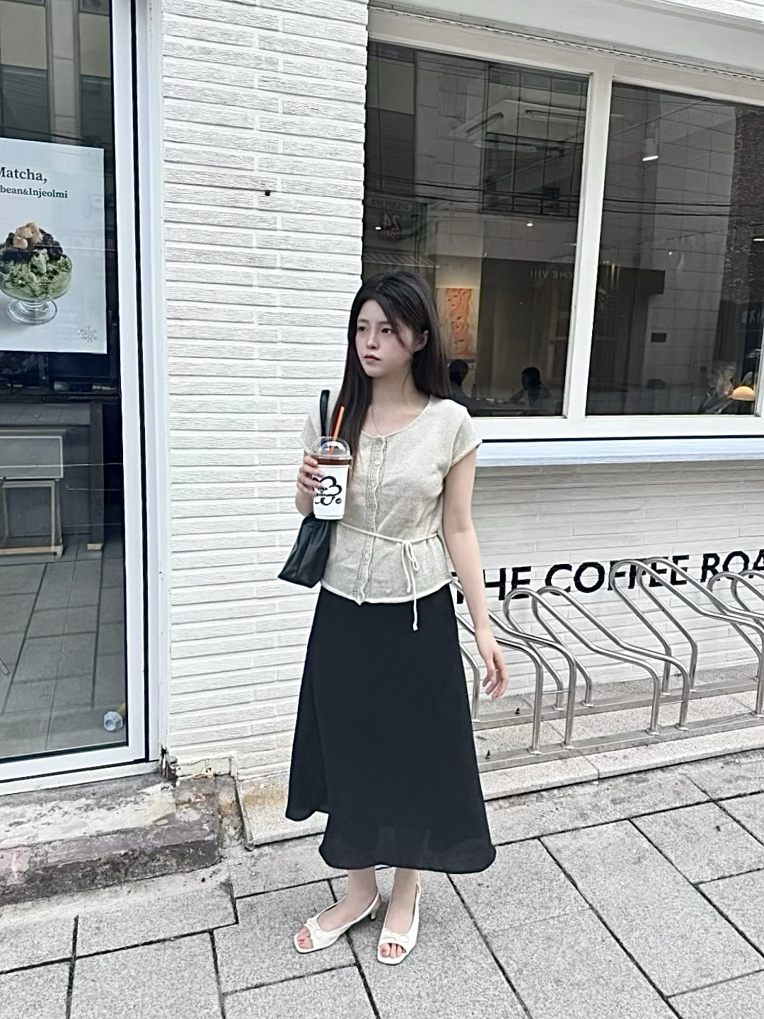 (당일발송) 안느 니트 반팔 가디건 - 3color
