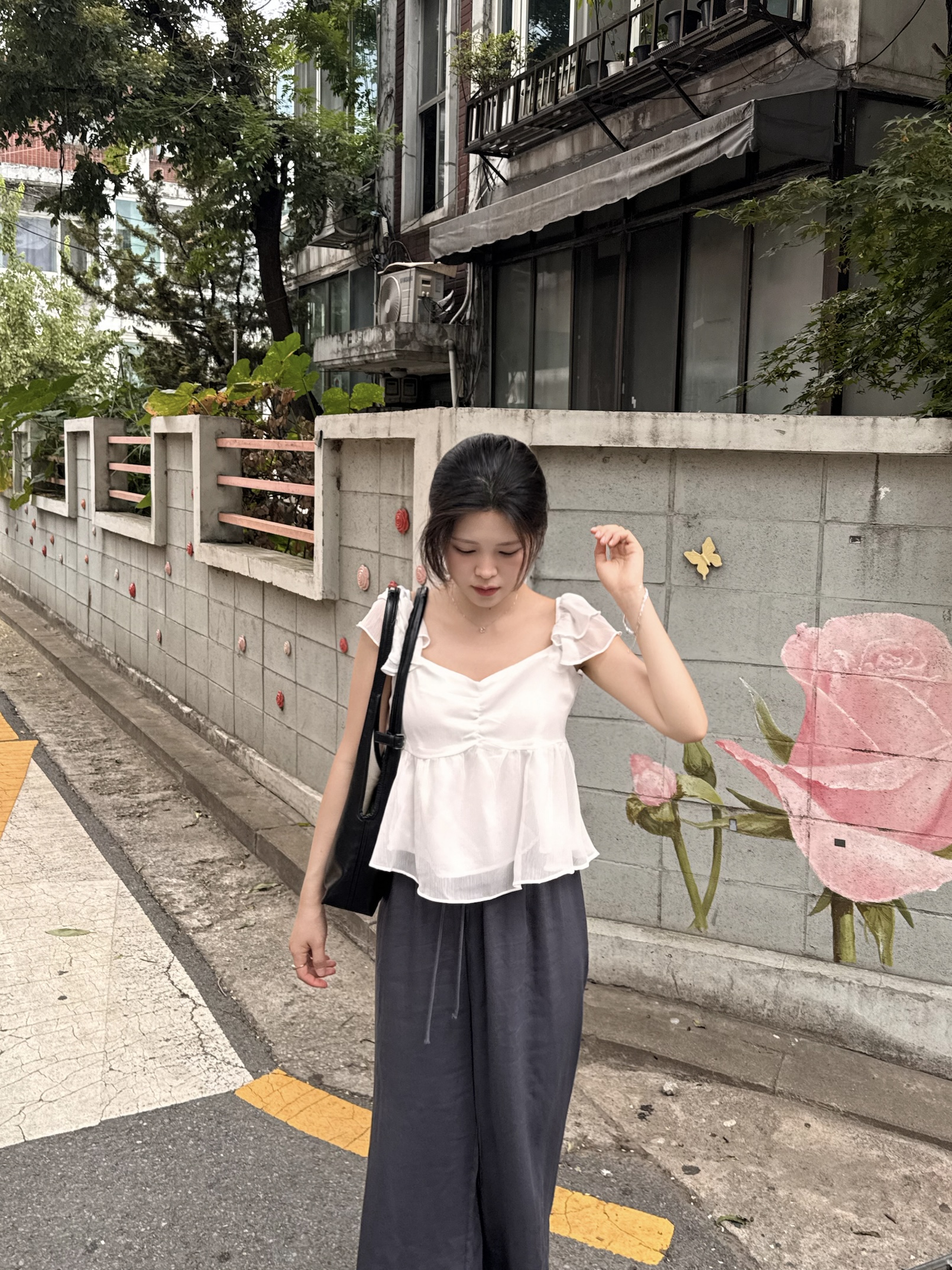 (당일발송) 호올스 밴딩 슬랙스 팬츠 - 2color