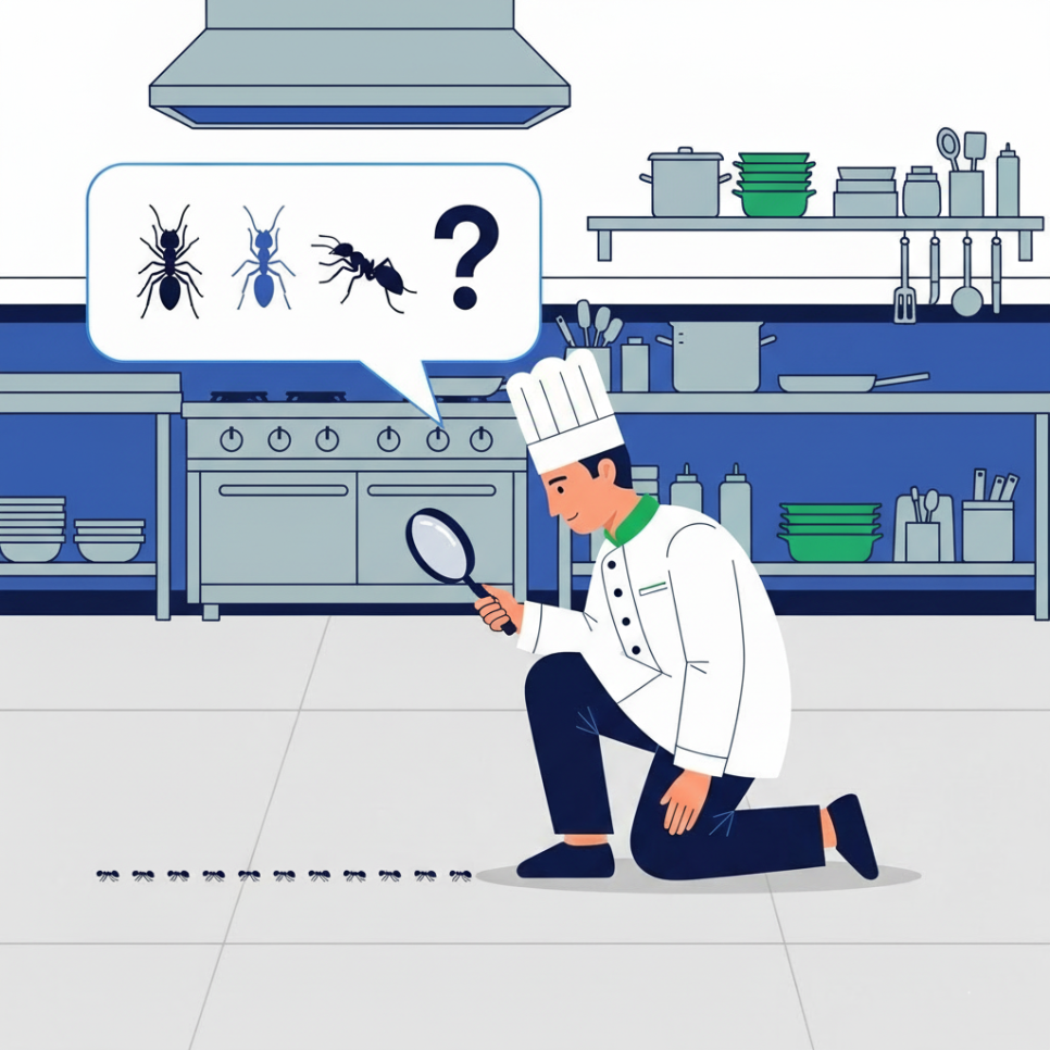 케어원 해충방제 음식점 주방 개미 원인