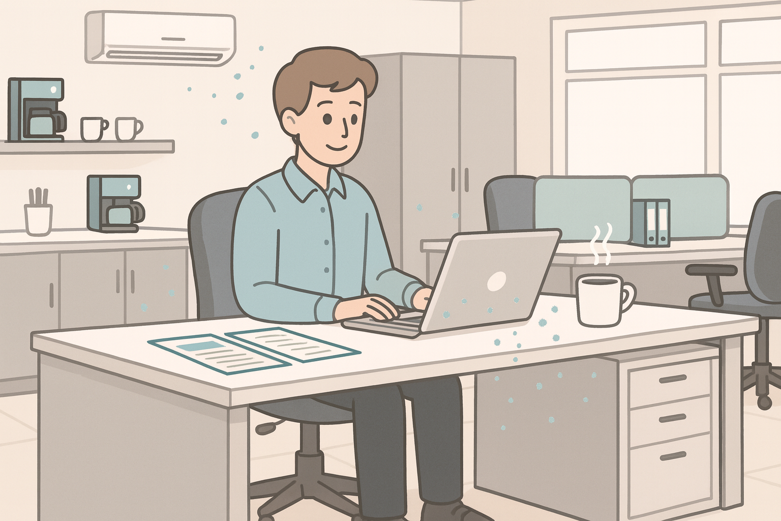 케어원 클린케어 사무실정기청소 필요성