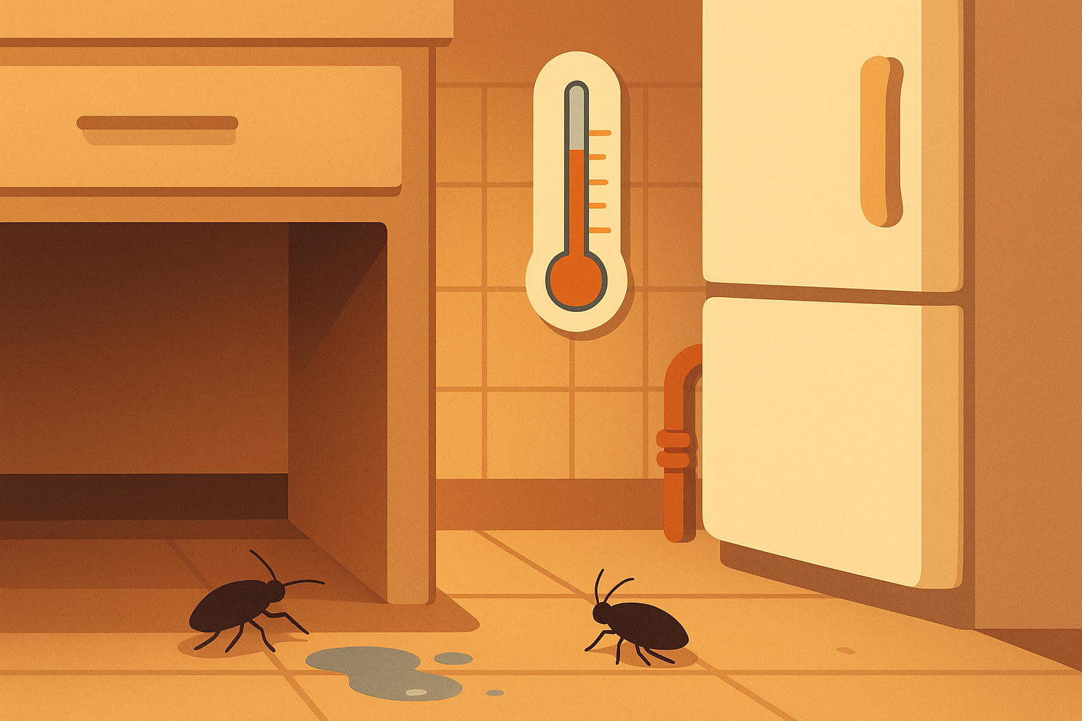 케어원 해충방제 겨울 바퀴벌레 번식 원인