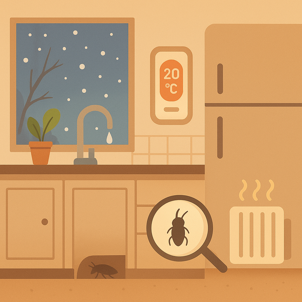 케어원 해충방제 겨울 바퀴벌레 이유