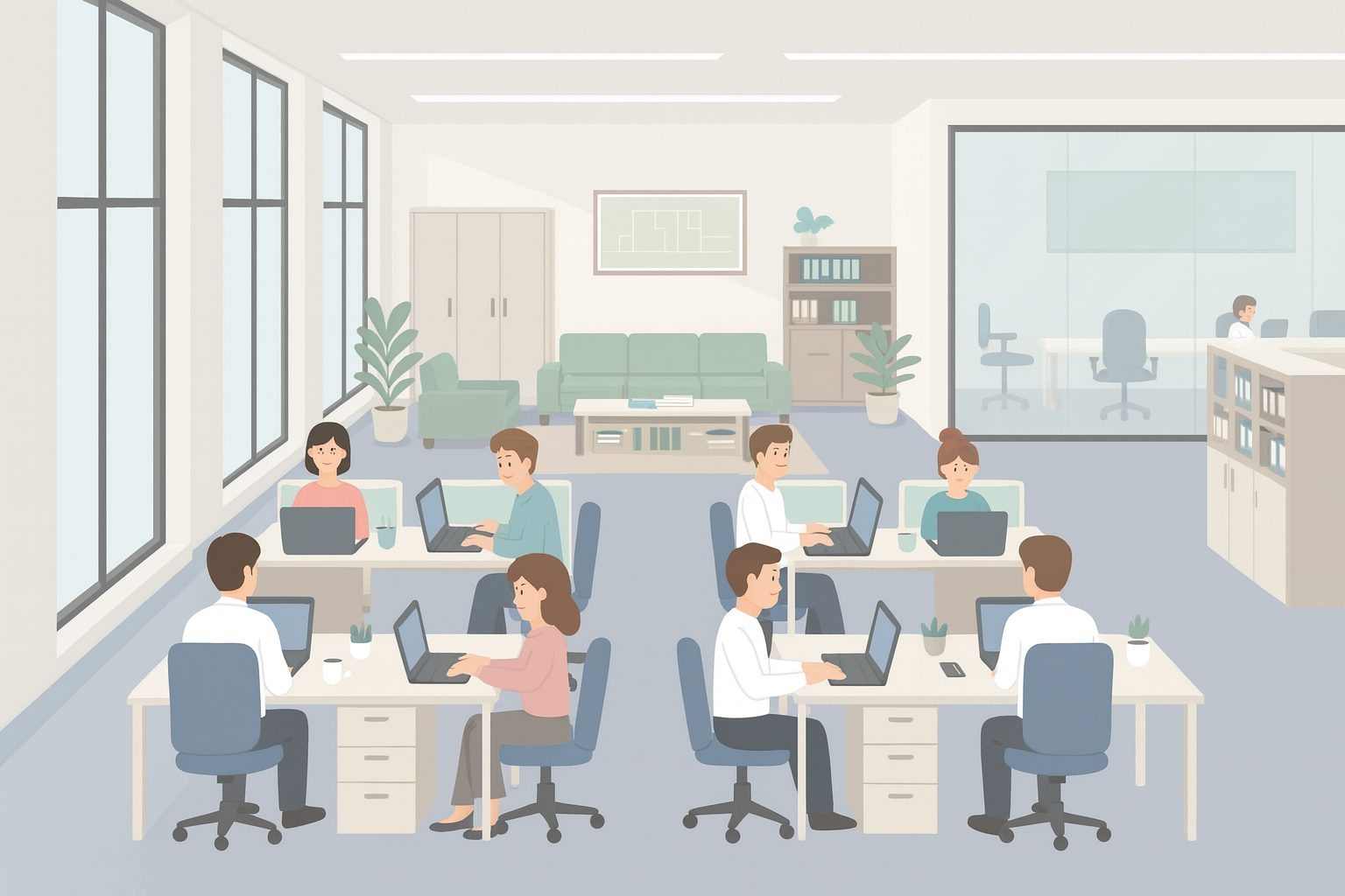 케어원 클린케어 사무실 청소 방법