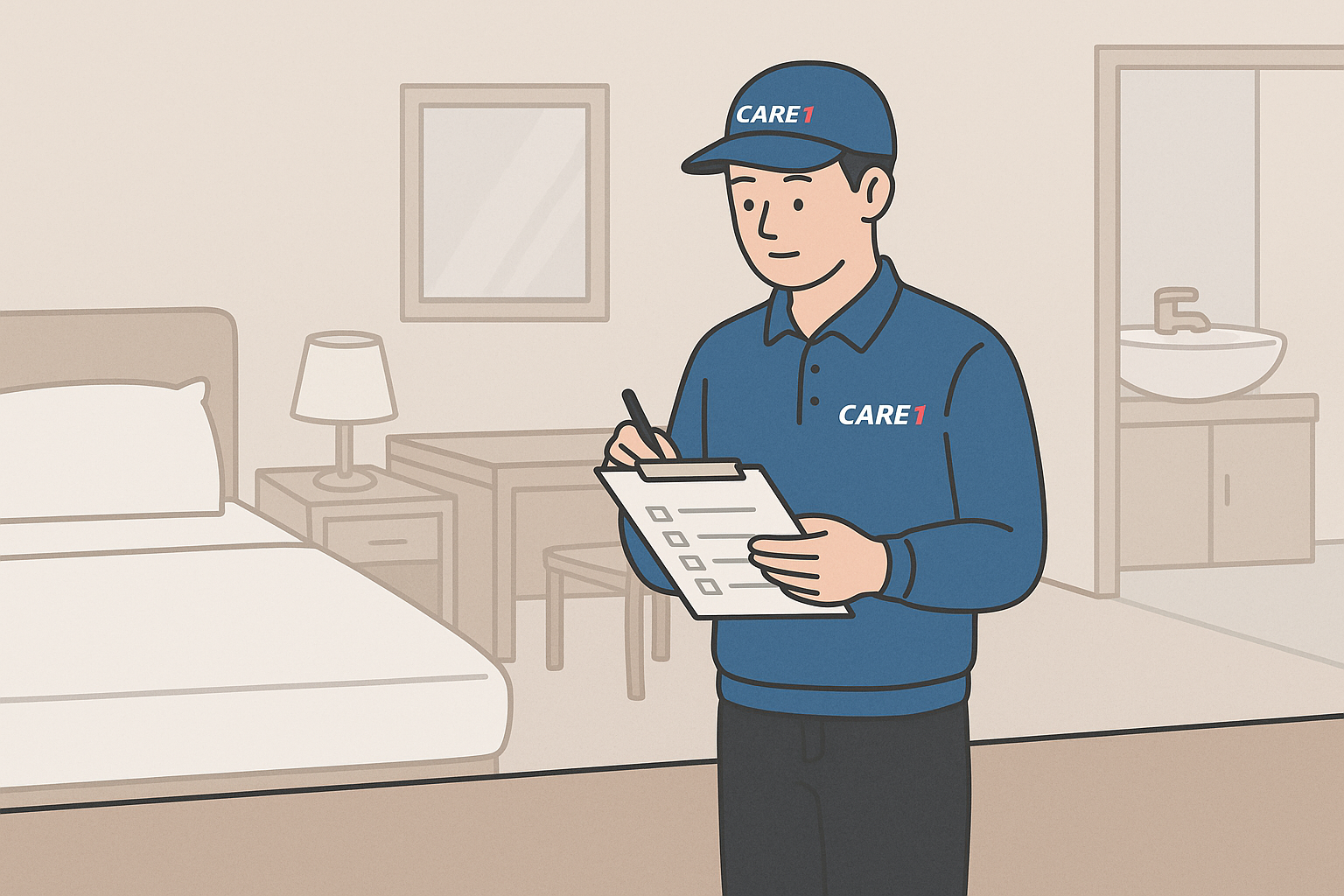 케어원 클린케어 호텔 청소업체