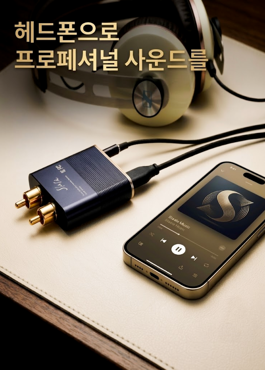 [본사직영] 디오 SLASH5 Hi-Fi 블루투스 DAC (고음질 LDAC, RCA 헤드폰 AUX)