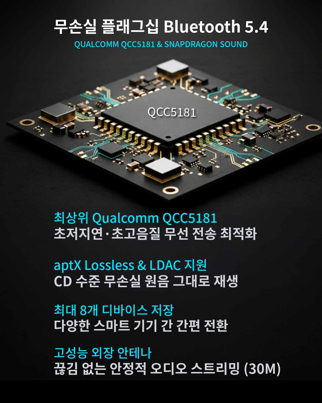 디오 SLASH8 하이엔드 블루투스 USB DAC (4.4mm 밸런스 XLR 동축 광입출력)