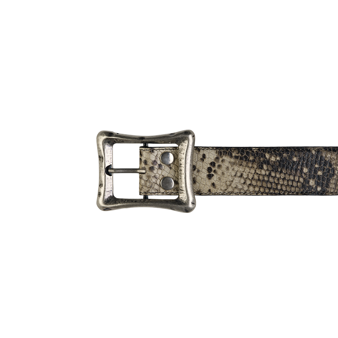 CORE BELT - SNAKE EMBOSSED (LIGHT BROWN)