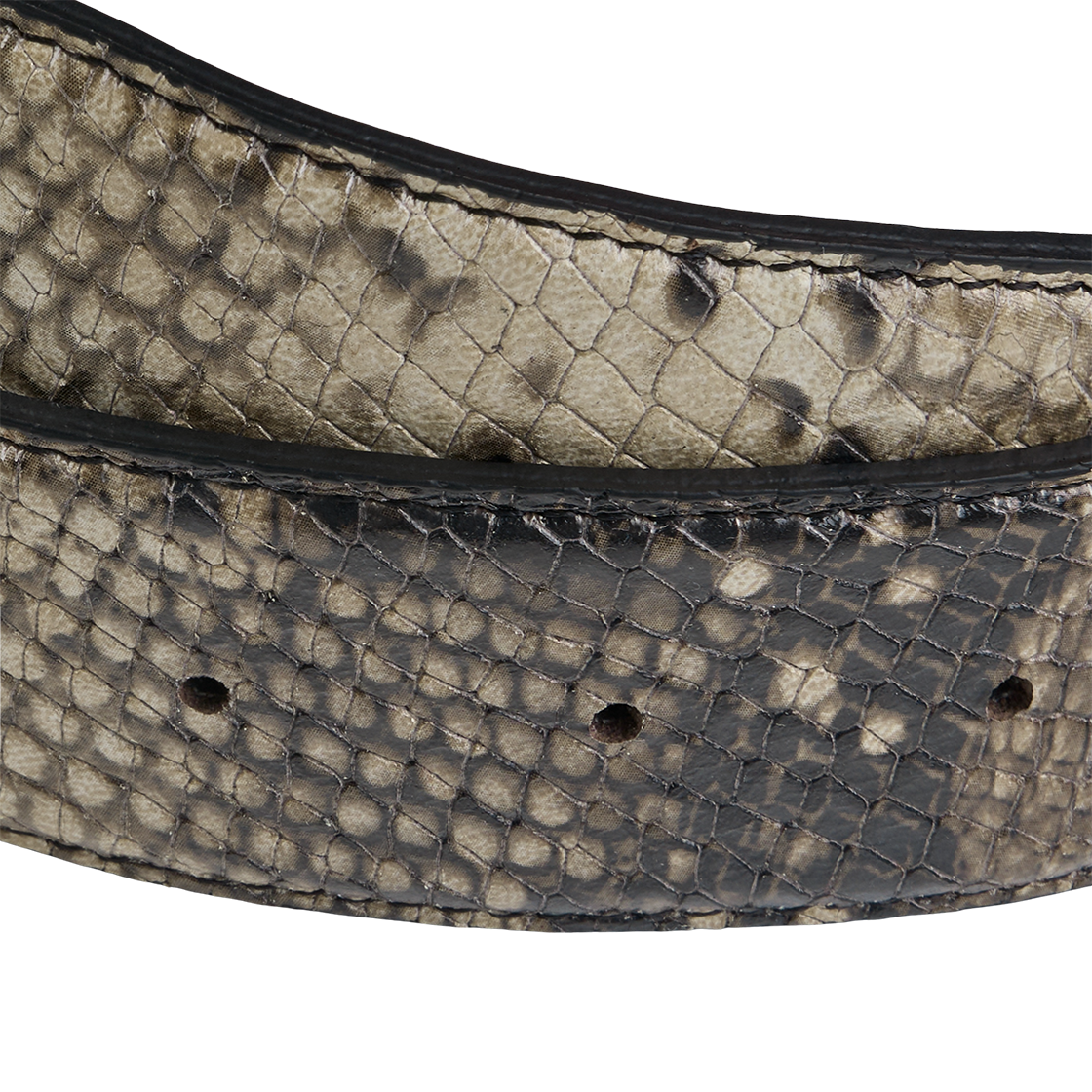 CORE BELT - SNAKE EMBOSSED (LIGHT BROWN)