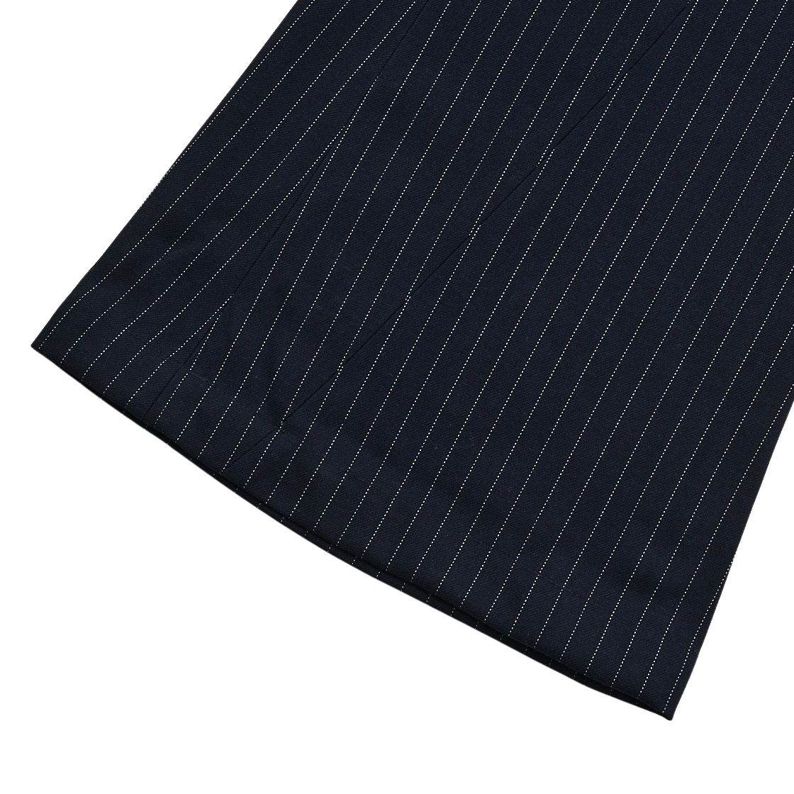 SLIM BOOTS CUT CARPENTER SLACKS - NAVY STRIPE