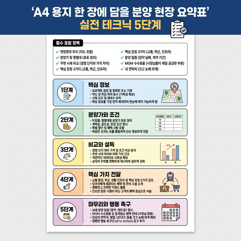 MGM 부동산 요약표 만들기