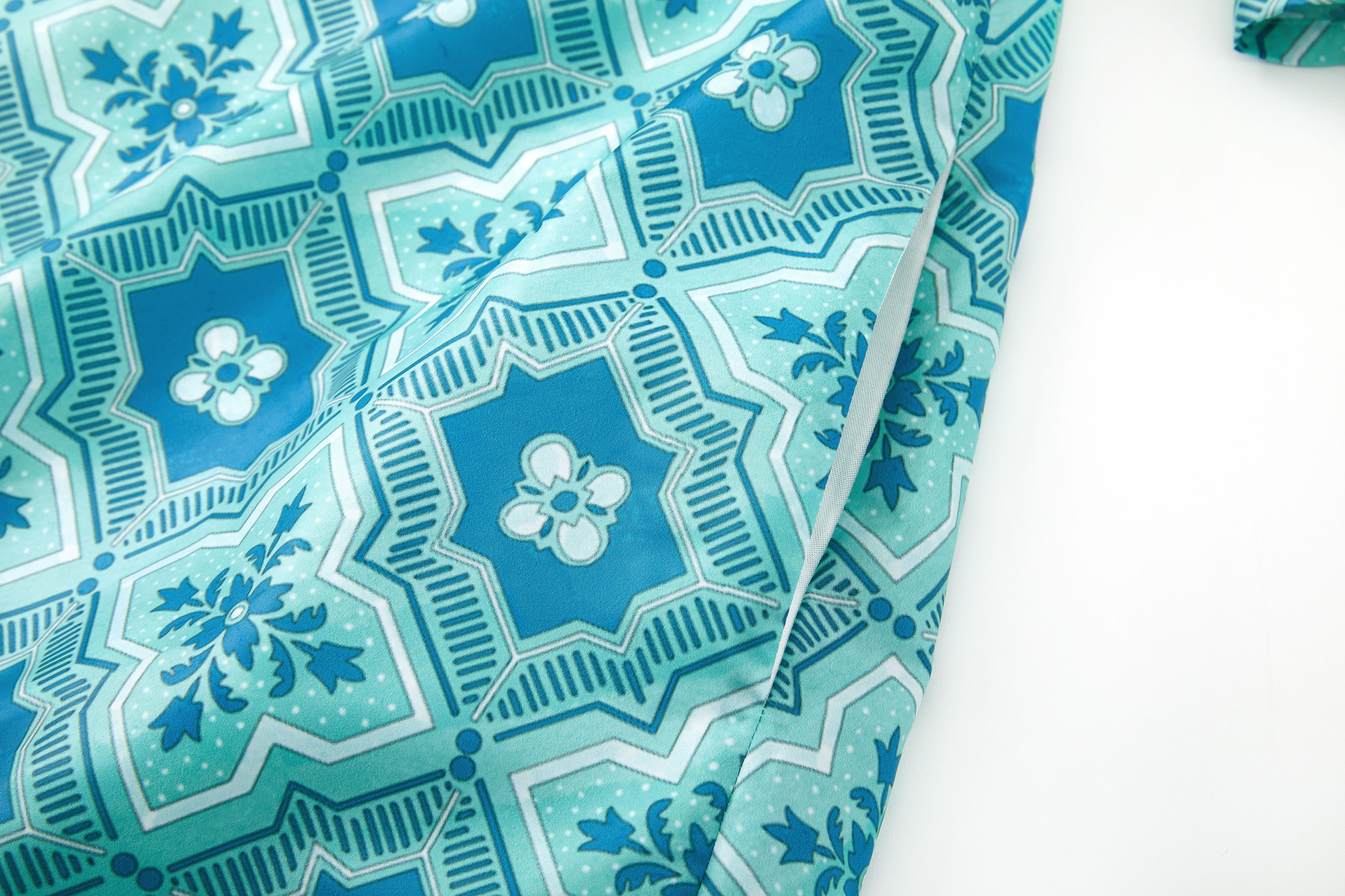 Square Neck Ribbon Dress_Jade green