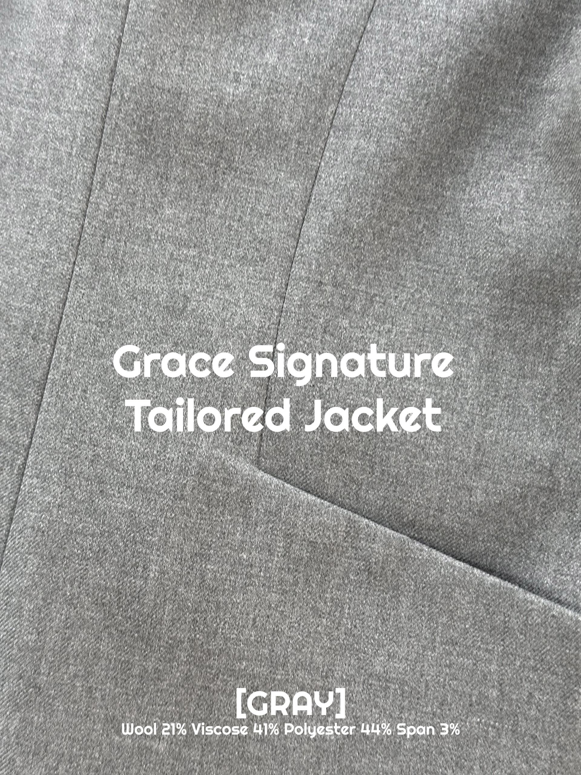 Grace Signature Tailored Jacket (GRAY)