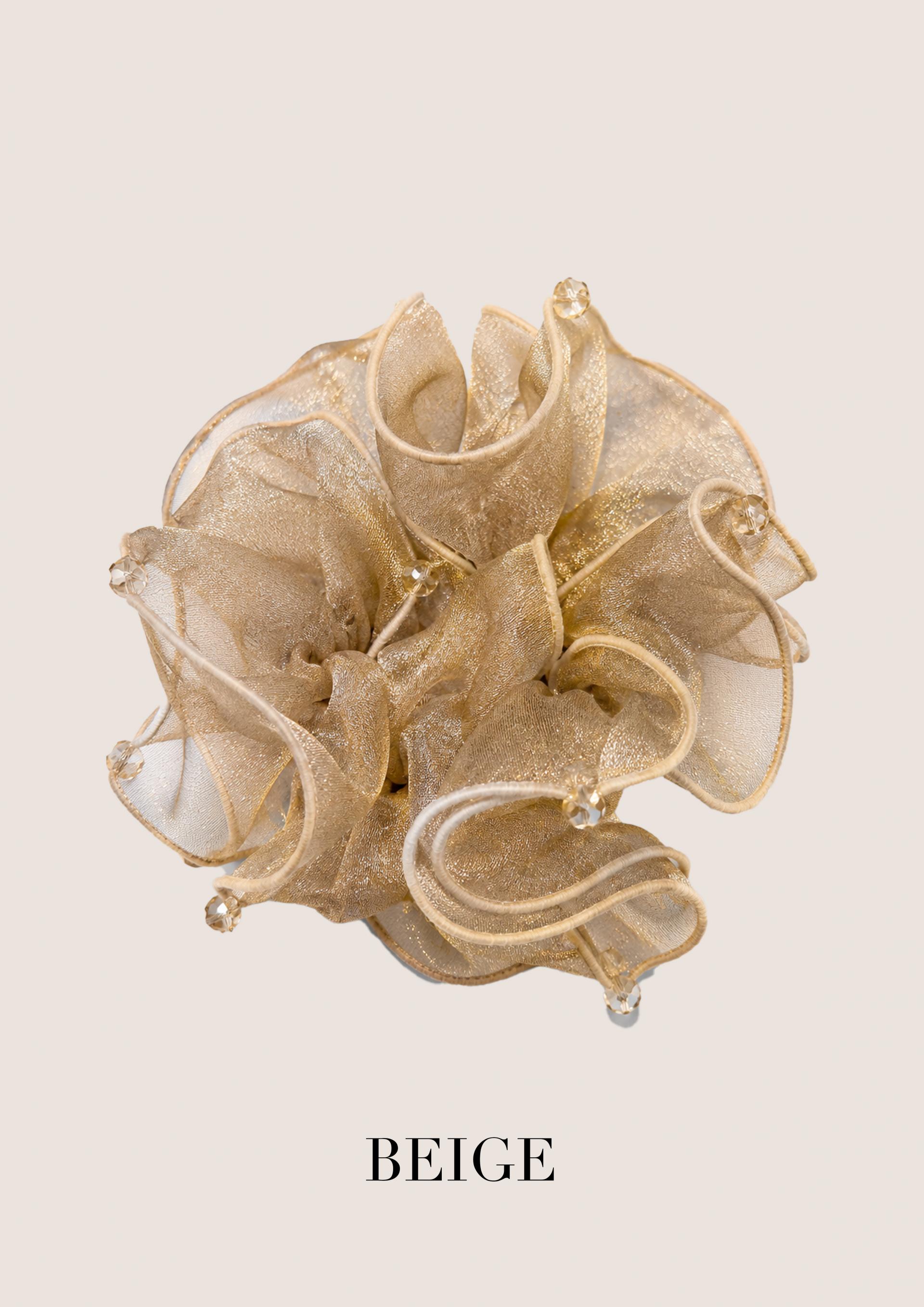 Organza Sparkle Scrunchie