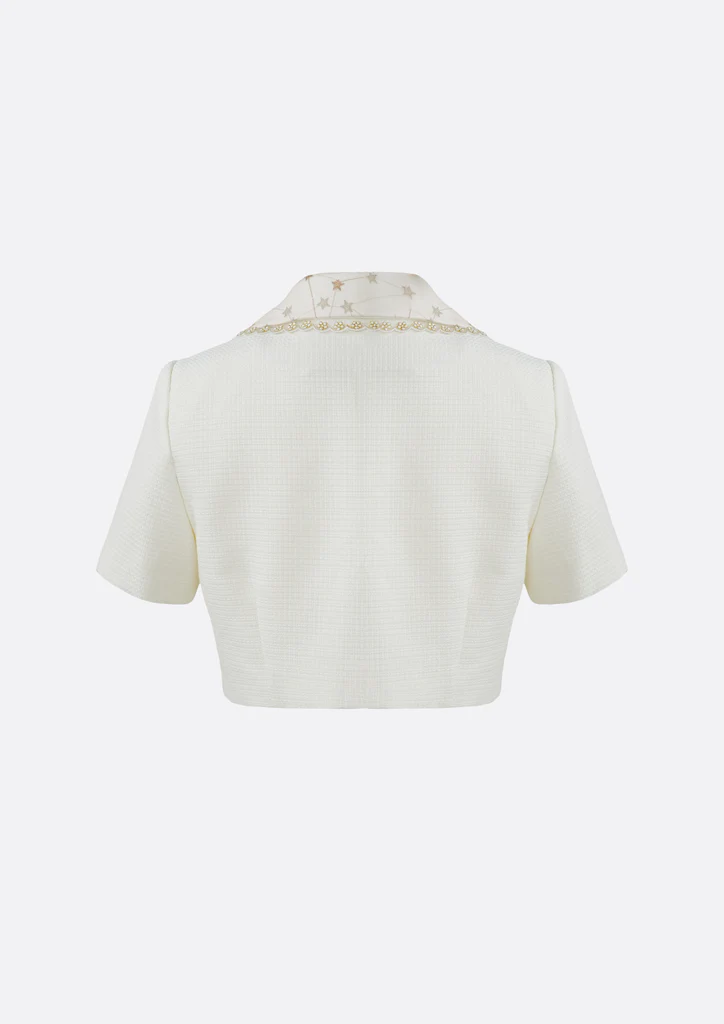 Tweet Jacket Beige - ELCY ISLAND