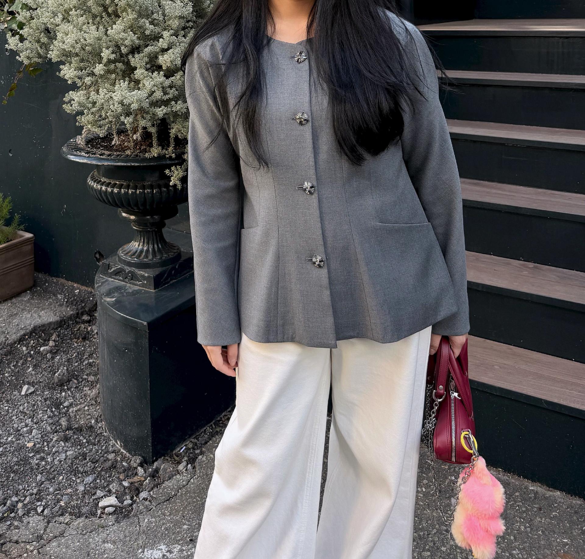 Grace Signature Tailored Jacket (GRAY)