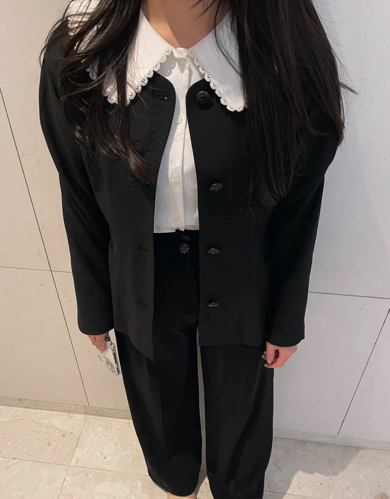 Grace Signature Tailored Jacket (BLACK)