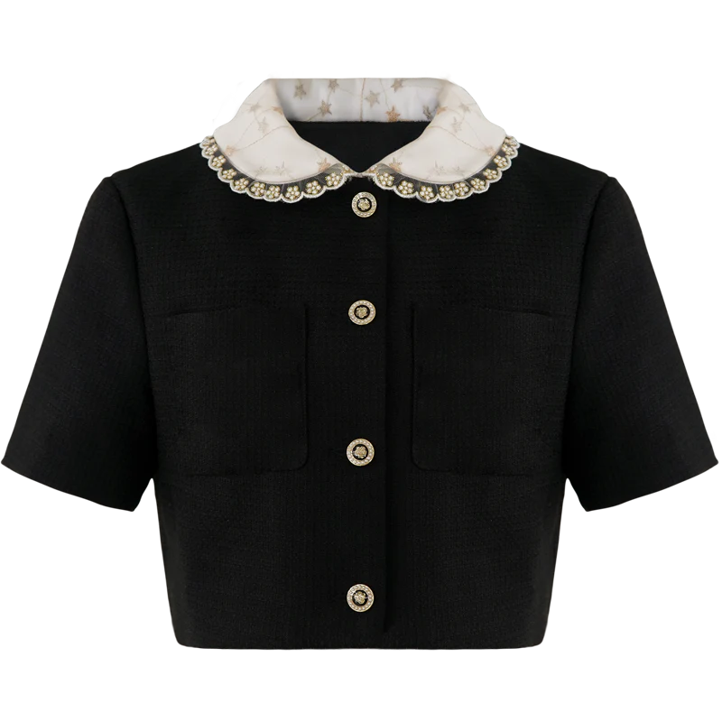 Tweet Jacket Beige - ELCY ISLAND