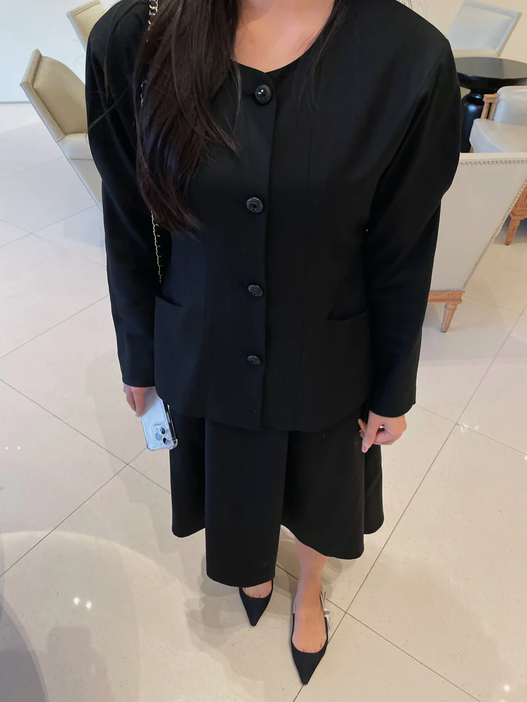 Grace Signature Tailored Jacket (BLACK)