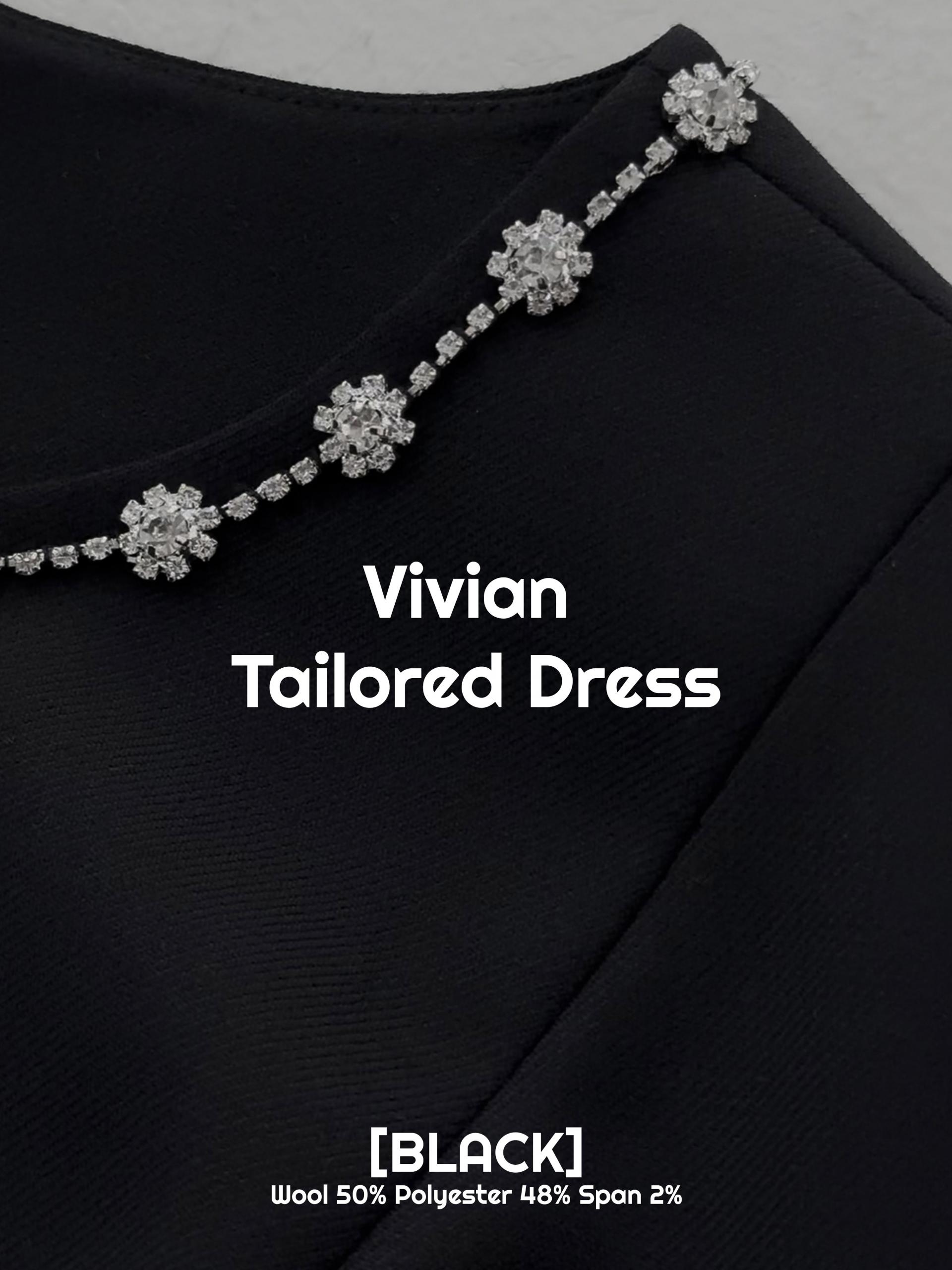 [BLACK LABEL] Vivian Tailored Dress