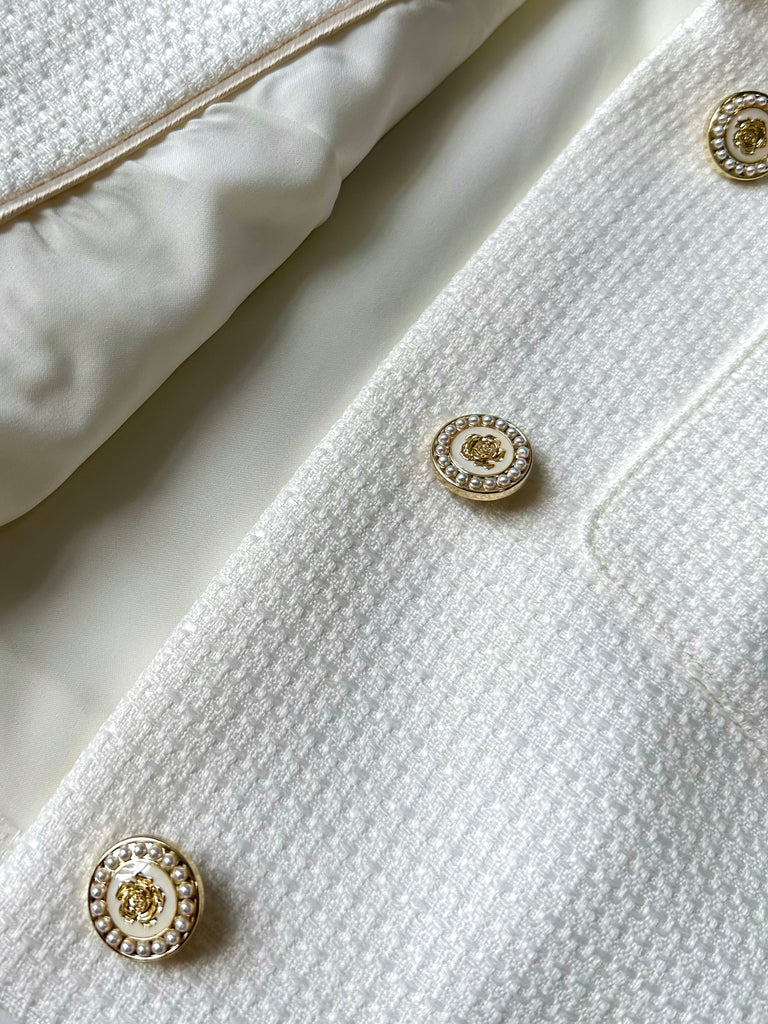 Tweet Jacket Beige - ELCY ISLAND