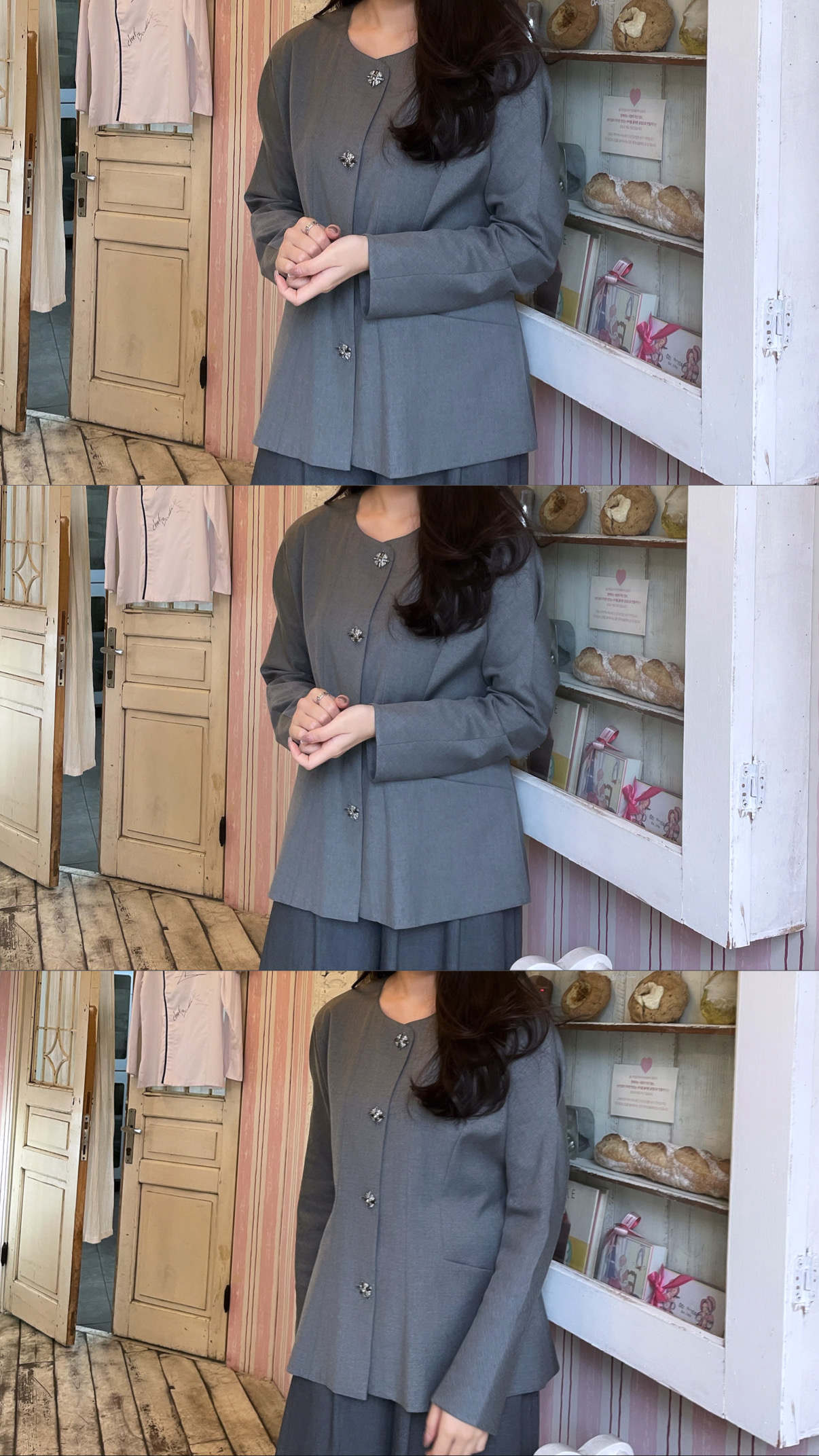 Grace Signature Tailored Jacket (GRAY)