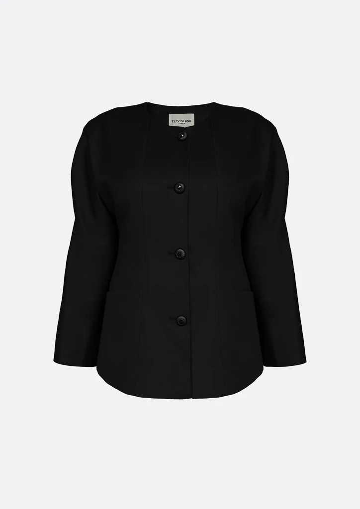 Grace Signature Tailored Jacket (BLACK)