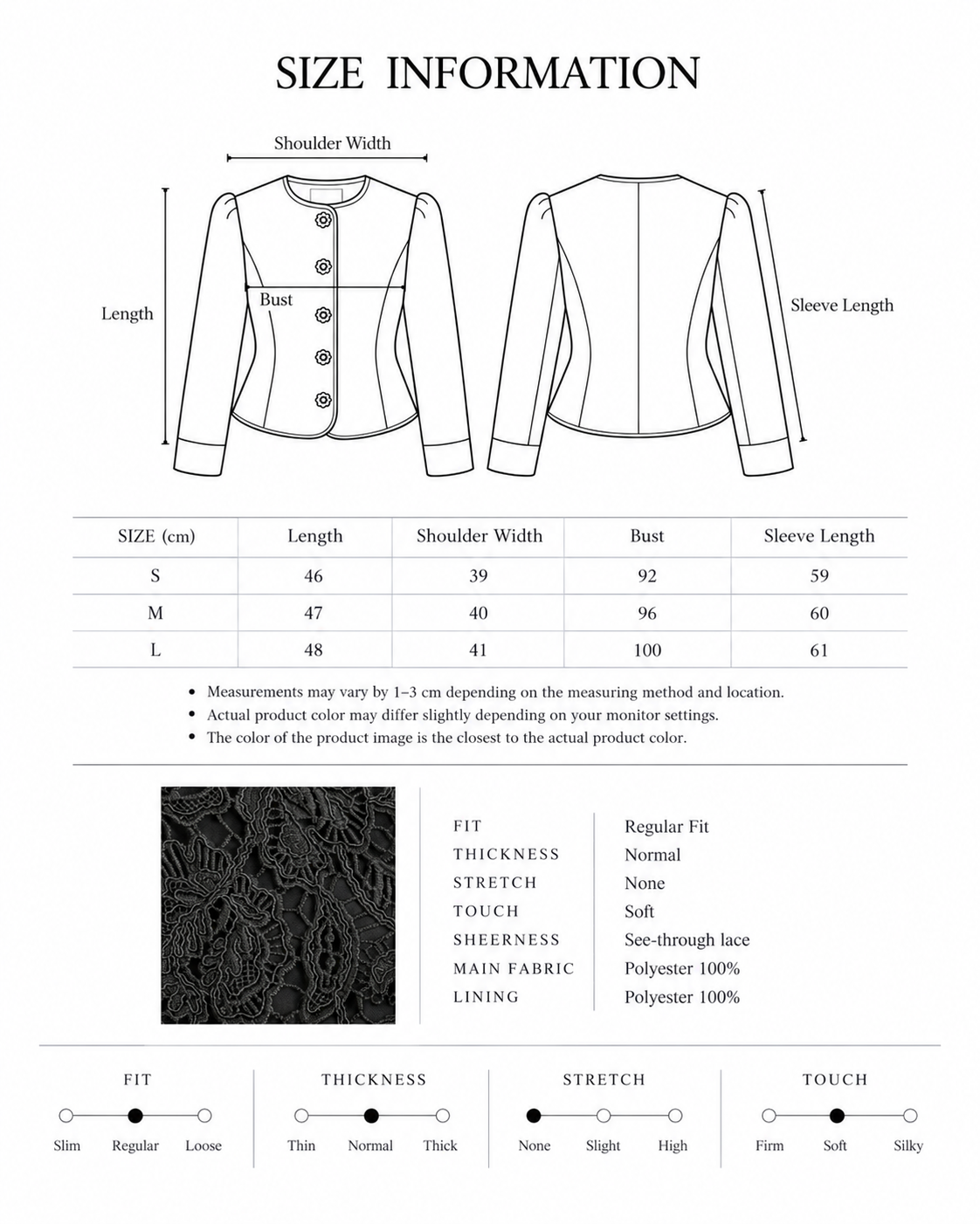 Élodie Lace Jacket