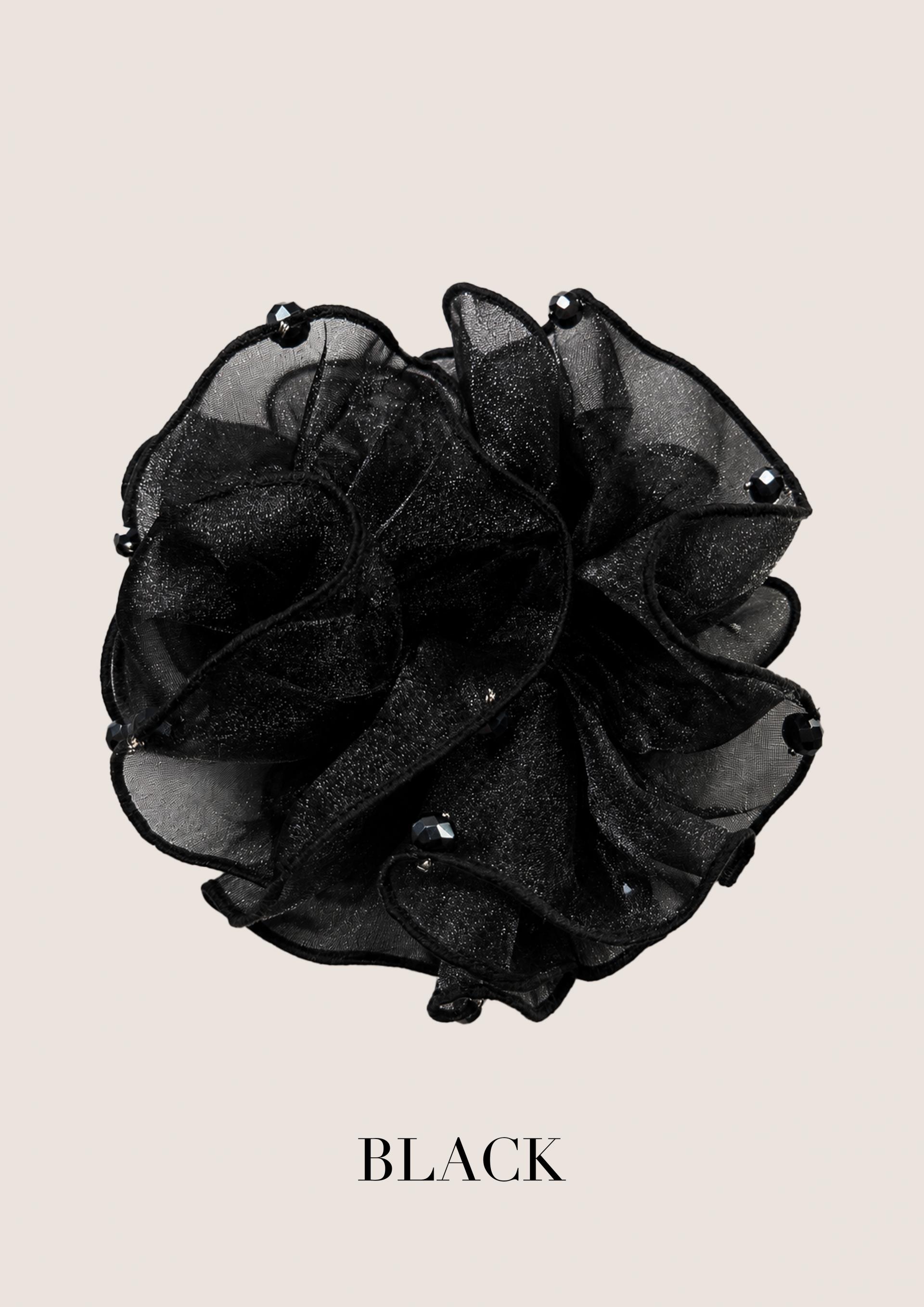Organza Sparkle Scrunchie