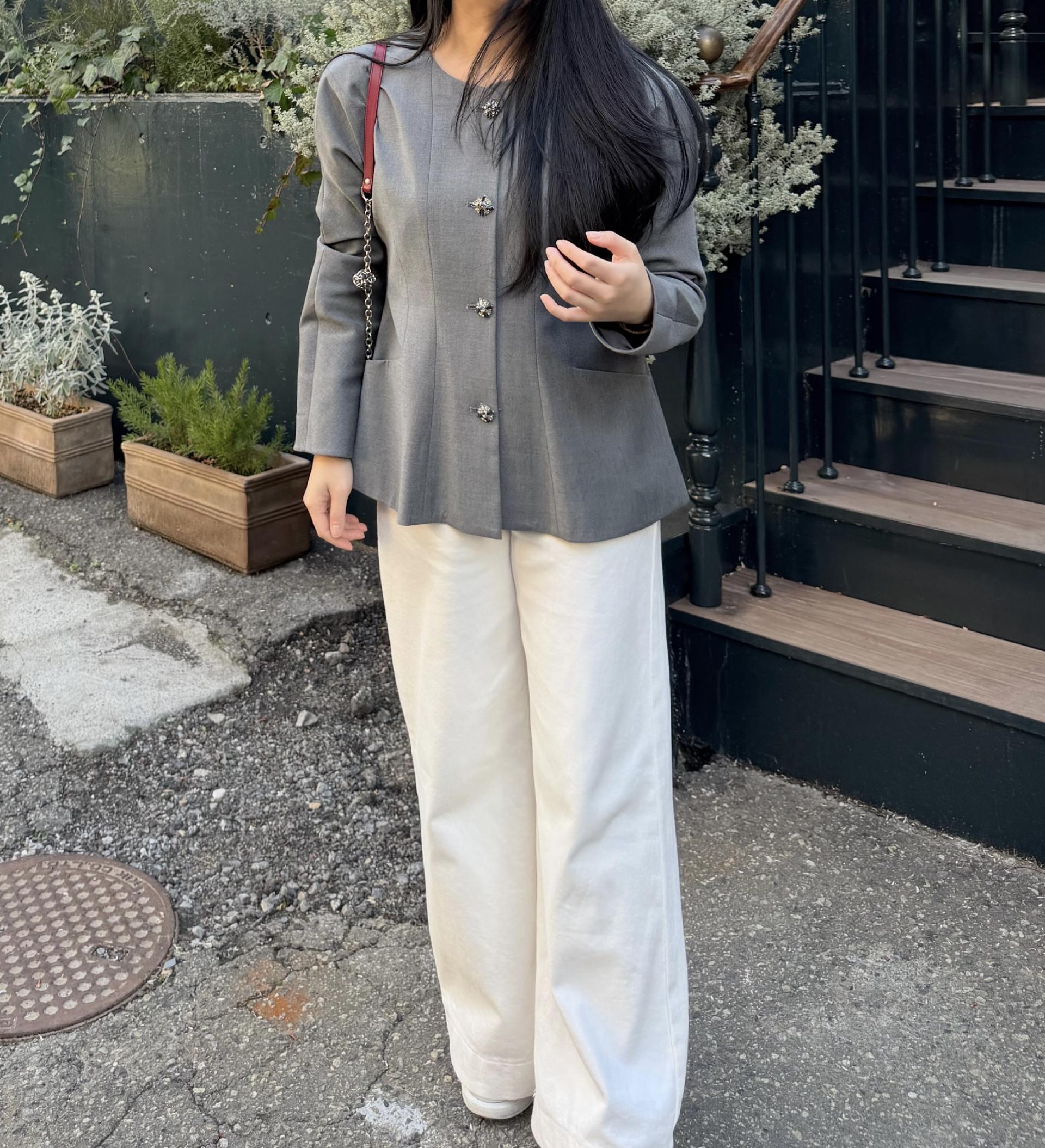 Grace Signature Tailored Jacket (GRAY)
