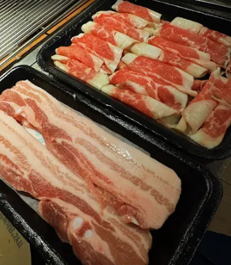 마닐라 말라테 24시간식당 통큰 정육식당 삼겹살과 차돌