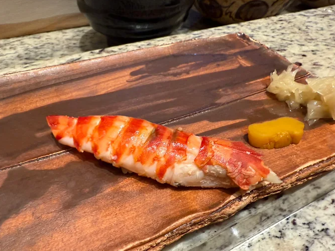 필리핀 마닐라 맛집 추천 진자 나카오카 Ginza Nagaoka 오카다 카지노 골드바 에이전시 오카다 카지노 호텔 진자 나카오카의 시그니처 오마카세 타이거 새우 스시