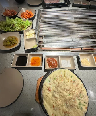 마닐라 말라테 24시간식당 통큰 정육식당 기본 상차림3