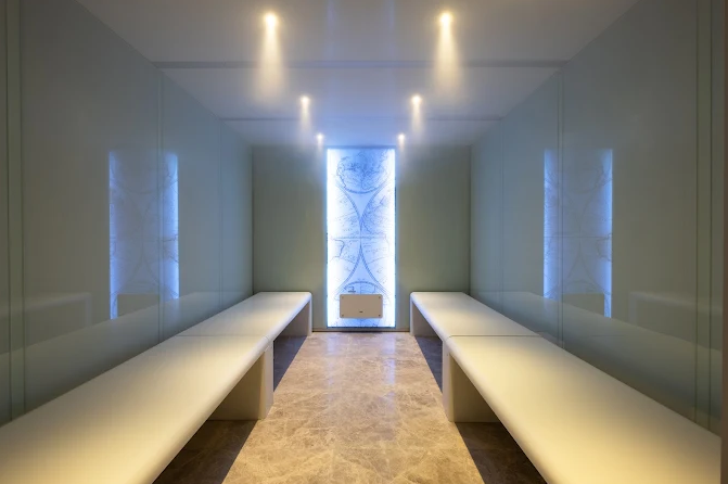 필리핀 마닐라 마사지 스파 더 리트리트 스파 The Retreat Spa 오카다 카지노 골드바 에이전시 오카다 카지노 스파 마사지 내부 사우나