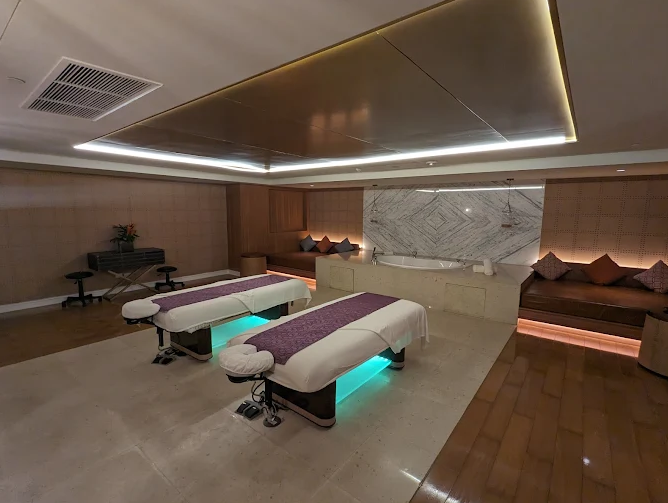 필리핀 마닐라 마사지 스파 더 리트리트 스파 The Retreat Spa 오카다 카지노 골드바 에이전시 오카다 카지노 스파 마사지 내부 시설