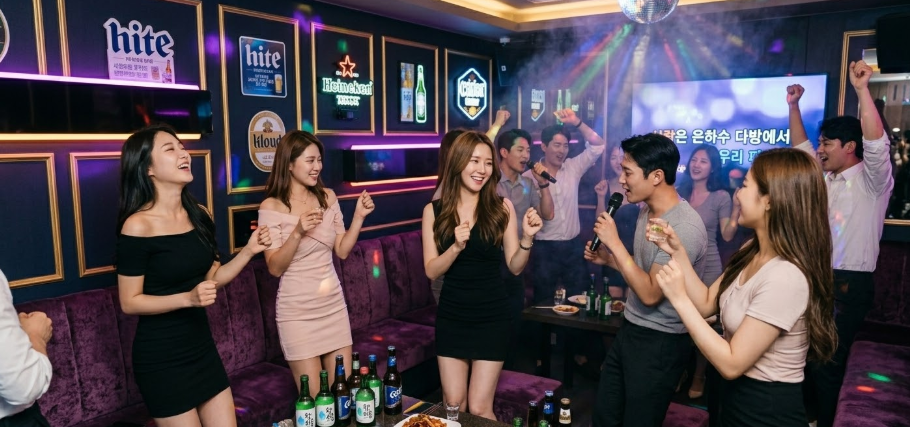 필리핀 마닐라 말레테 JTV The W JTV 내부 프라이빗룸