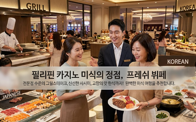 필리핀 마닐라 맛집 추천 프레쉬 Fresh 솔레어 카지노 골드바 에이전시 랍스터 무한 뷔페 골드바 에이전시가 추천하는 마닐라 랍스터 무한 뷔페
