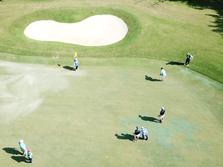 필리핀 마닐라 골프 정보 왁왁 골프 앤 컨트리 클럽 Wack Wack Golf Country Club 내부 위에서 바라본 전경 필리핀 골프 골드바 에이전시