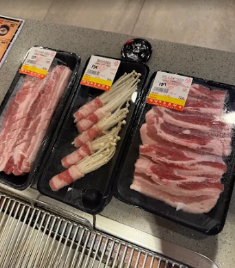마닐라 말라테 24시간식당 통큰 정육식당 소고기, 돼지고기