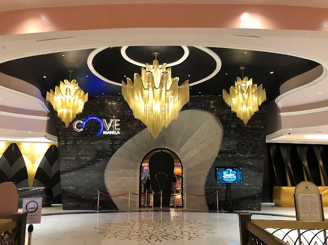 필리핀 마닐라 유흥 정보 코브 마닐라 Cove Manila 오카다 카지노 골드바 에이전시 오카다 호텔 클럽 코브 마닐라 정문 입구