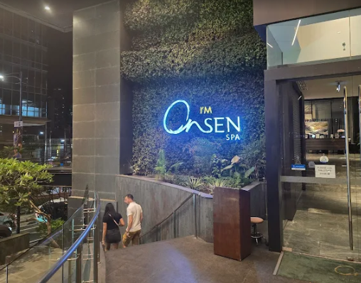 마카티스파 마카티마사지 마닐라 마카티 I'M 온센 스파 정문 입구