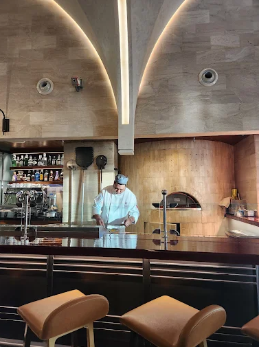 필리핀 마닐라 맛집 추천 라 피자 La Piazza 오카다 카지노 호텔 골드바 에이전시 오카다 카지노 호텔 라피자에서 직접 손수 만드는 화덕 피자의 매력