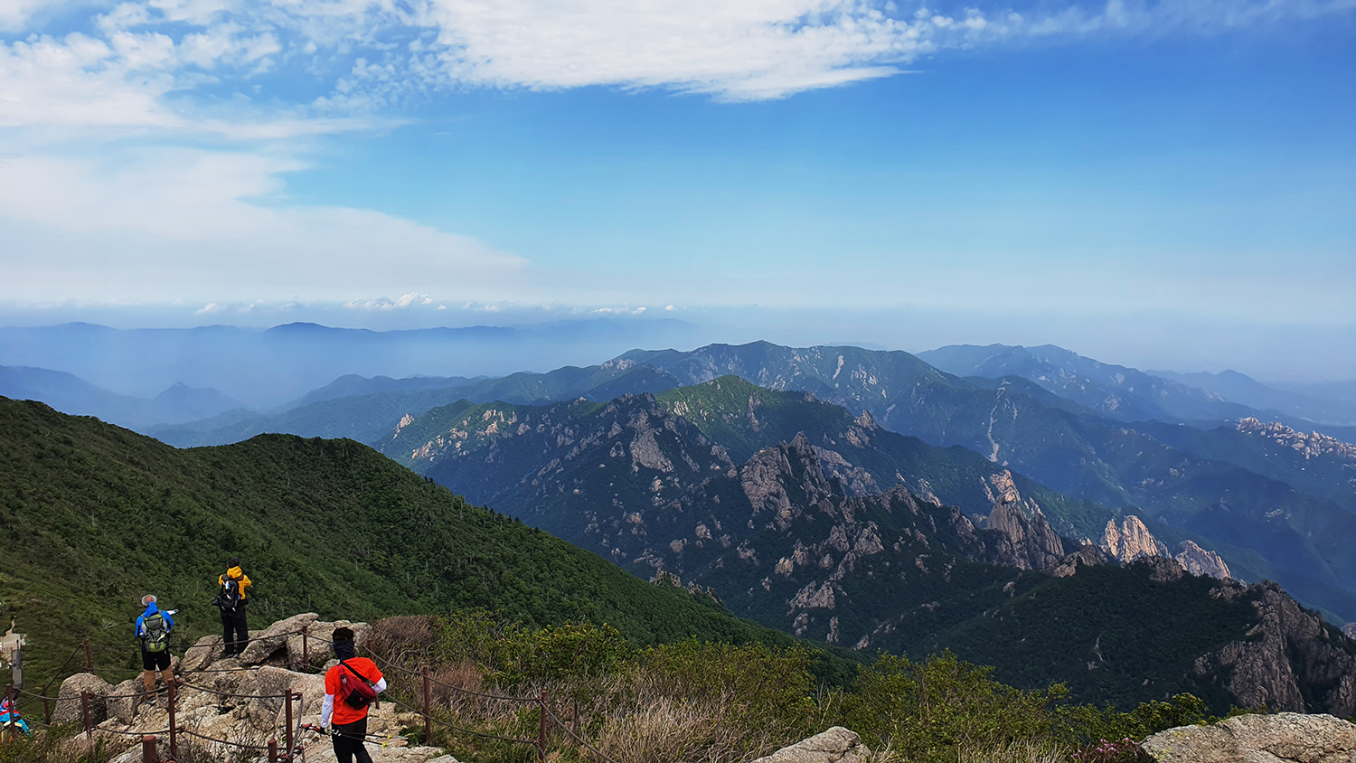 Seoraksan Hiking Course A - Highest Summit East Coast