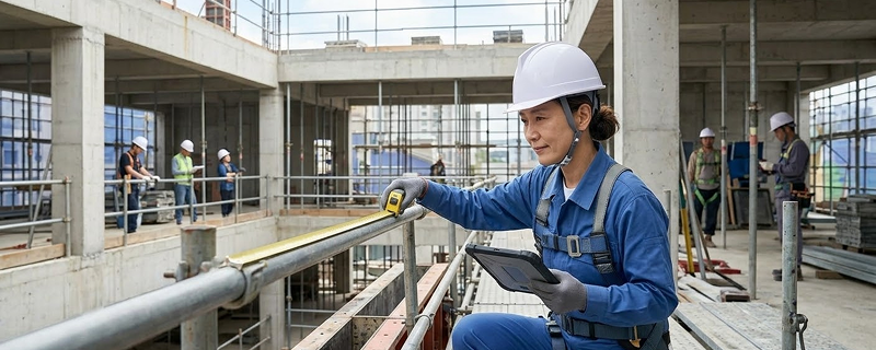 건진법에 따른 거푸집 및 동바리의 구조적 안전 상태 확인