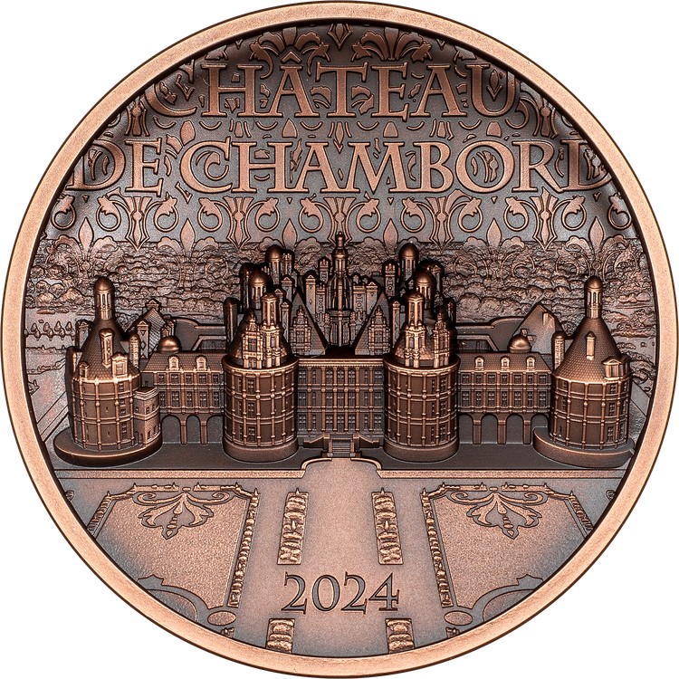(8월 말 배송) 50g CIT 구리 2024 쿡 제도 Château De Chambord Antique finish