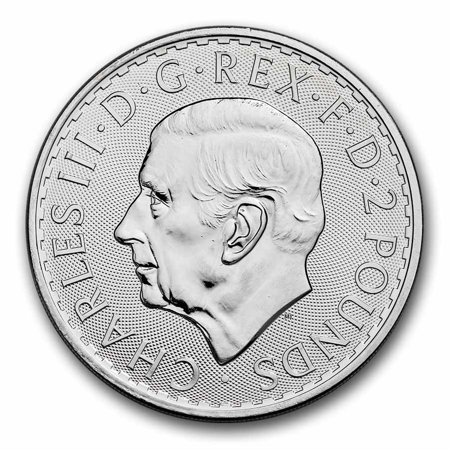 2026 영국 브리타니아 1oz 실버 앞면 Obverse
