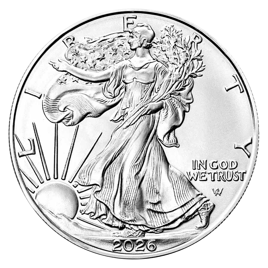 2026 American Silver Eagle Obverse